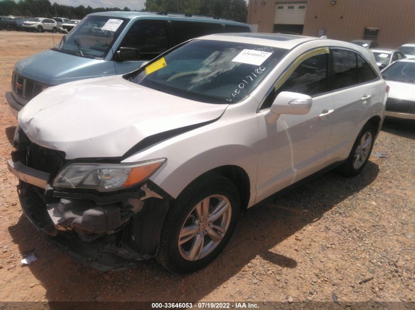 2013 ACURA RDX TECH PKG 5J8TB3H53DL017180