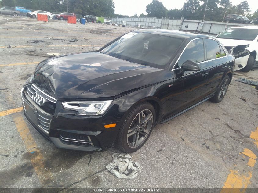 2017 AUDI A4 PREMIUM PLUS WAUENAF44HN068613