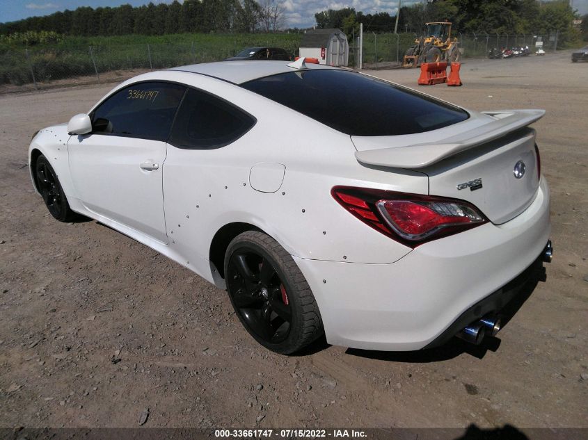 2013 HYUNDAI GENESIS COUPE 2.0T R-SPEC KMHHT6KD0DU107590