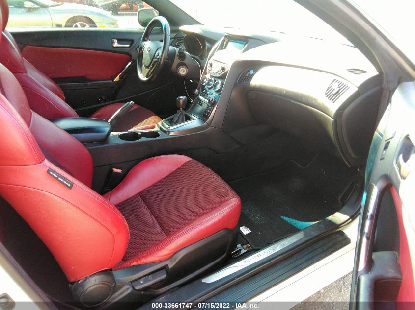 2013 HYUNDAI GENESIS COUPE 2.0T R-SPEC KMHHT6KD0DU107590