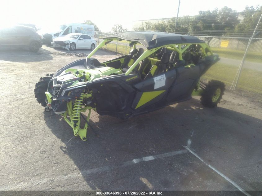 2021 CAN-AM MAVERICK X3 MAX X MR TURBO RR 3JBVAAV28MK000011