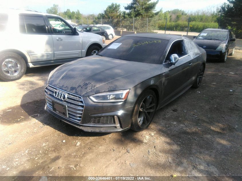 2018 AUDI S5 COUPE PREMIUM PLUS WAUP4AF58JA003197