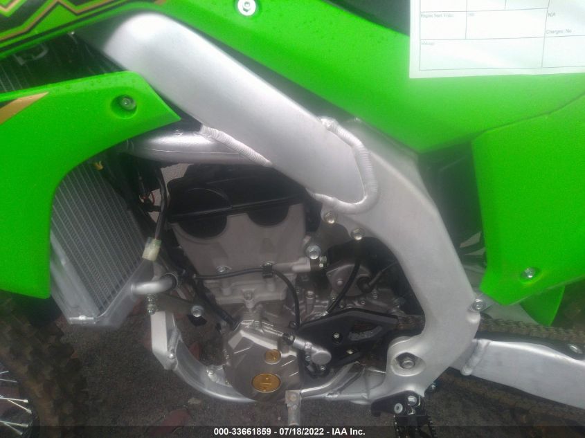 2022 KAWASAKI KX252 C JKBKXTCC7NA013105