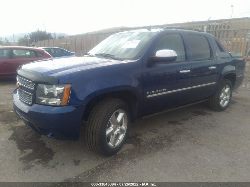 2013 CHEVROLET AVALANCHE LTZ 3GNTKGE72DG380103
