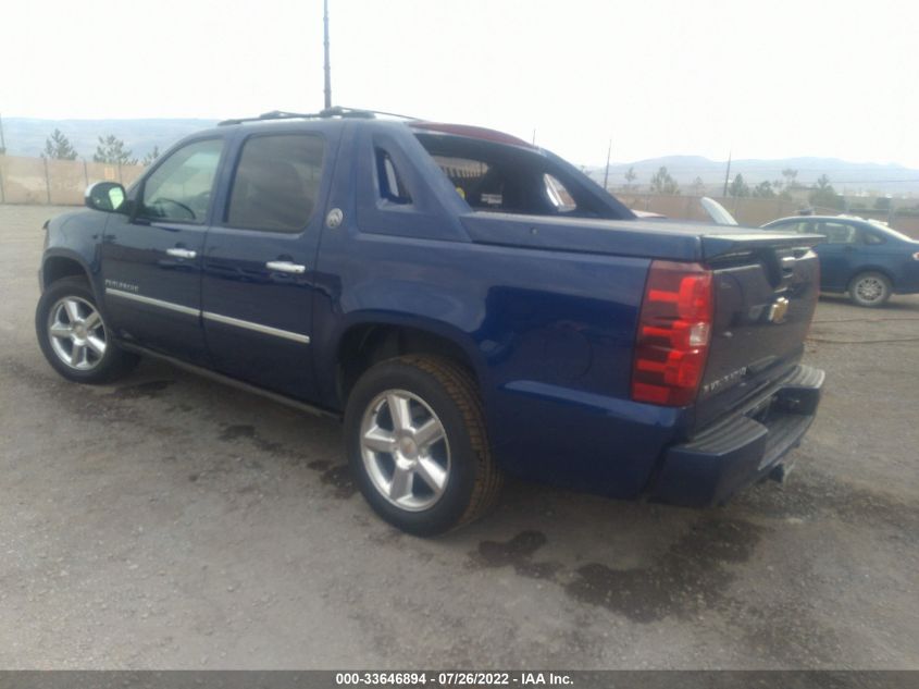 2013 CHEVROLET AVALANCHE LTZ 3GNTKGE72DG380103