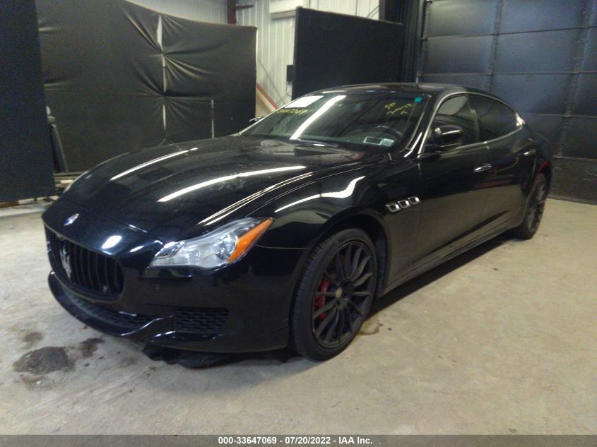 2015 MASERATI QUATTROPORTE GTS ZAM56PPA1F1130945