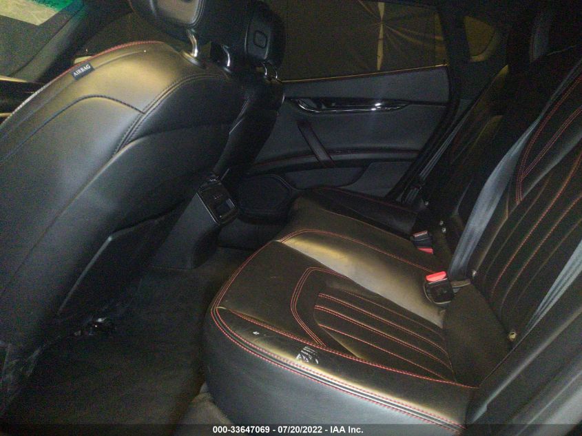 2015 MASERATI QUATTROPORTE GTS ZAM56PPA1F1130945