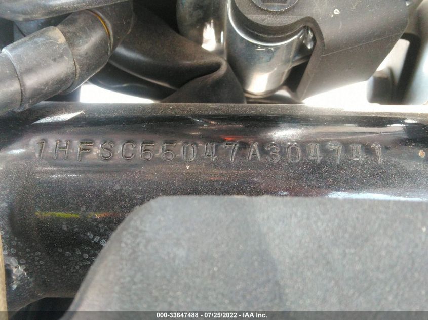 2007 HONDA VTX1300 C 1HFSC55047A304741