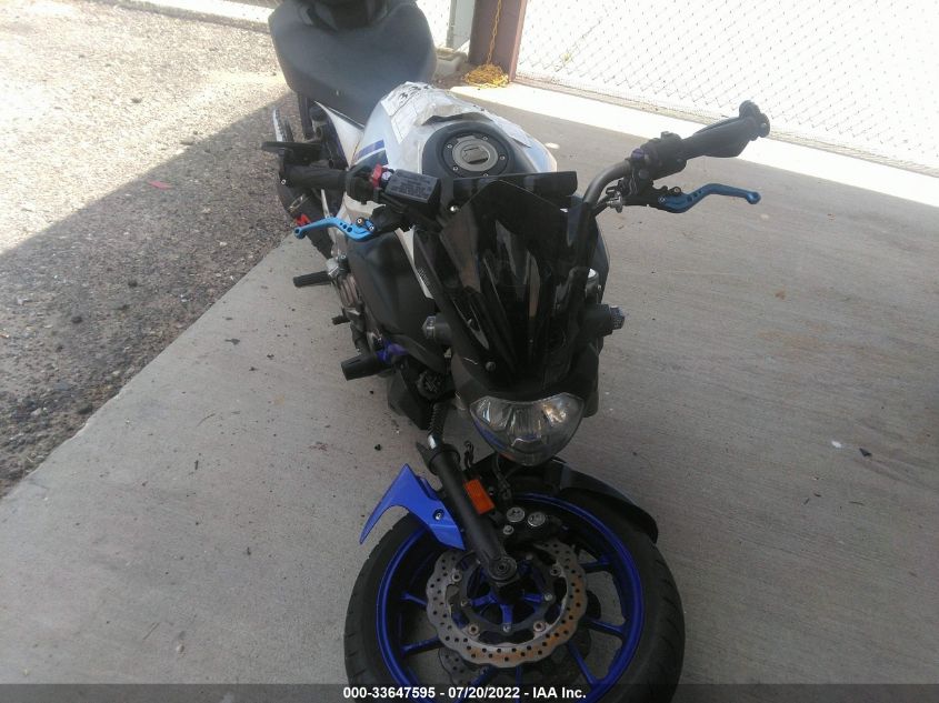 2016 YAMAHA FZ07 JYARM06E5GA011199