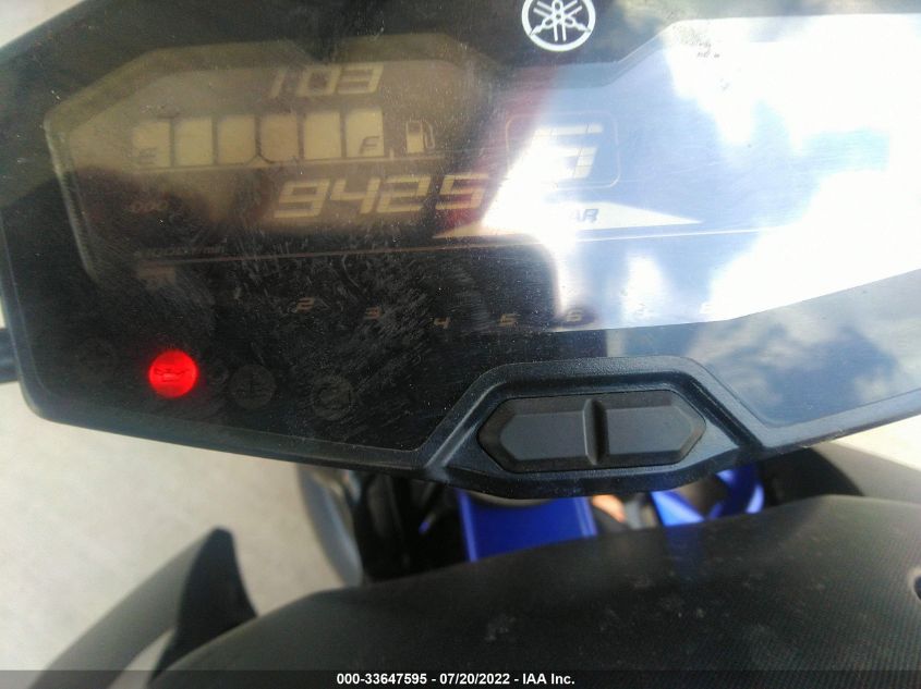 2016 YAMAHA FZ07 JYARM06E5GA011199