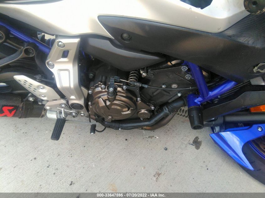 2016 YAMAHA FZ07 JYARM06E5GA011199