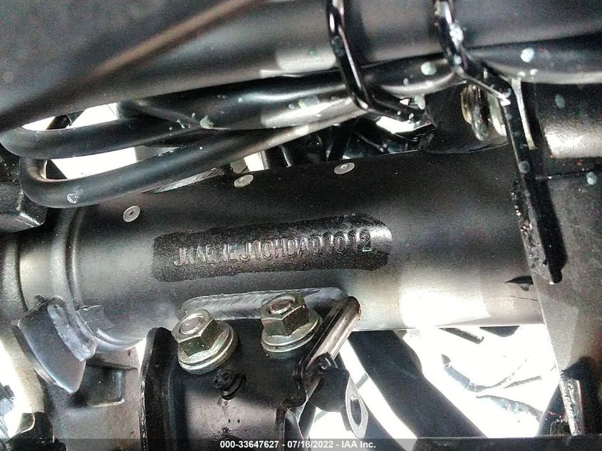2017 KAWASAKI EX650 J JKAEXEJ10HDA01012