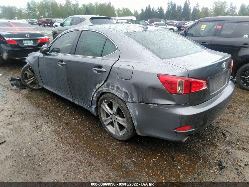 2013 LEXUS IS 250 JTHBF5C24D5187834