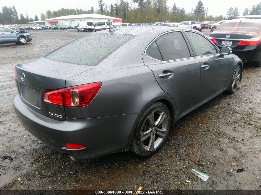2013 LEXUS IS 250 JTHBF5C24D5187834