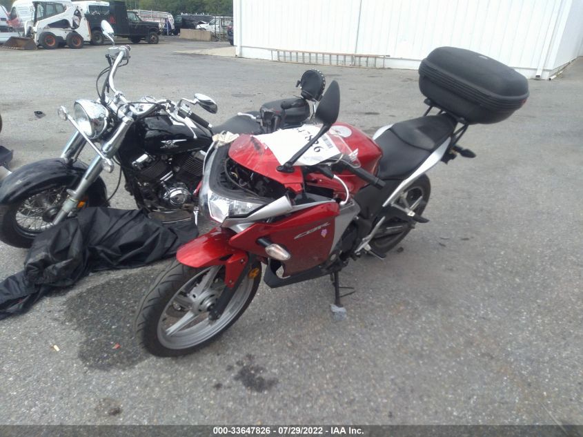 2011 HONDA CBR250 R MLHMC4117B5001396