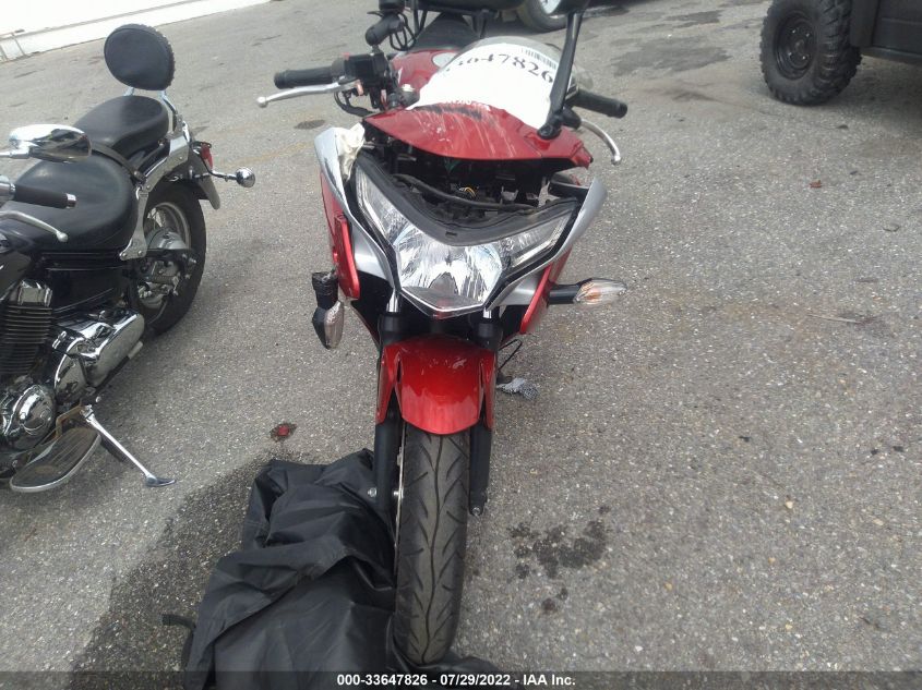 2011 HONDA CBR250 R MLHMC4117B5001396