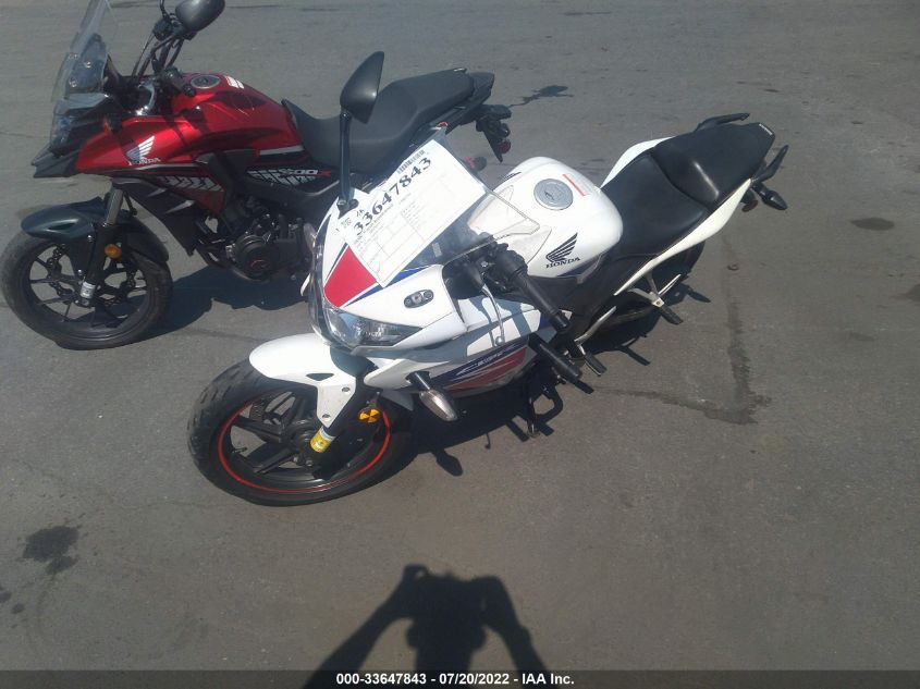 2013 HONDA CBR250 R MLHMC4101D5300635