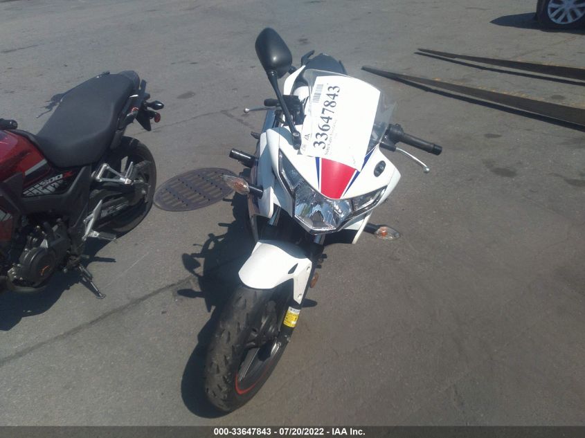 2013 HONDA CBR250 R MLHMC4101D5300635