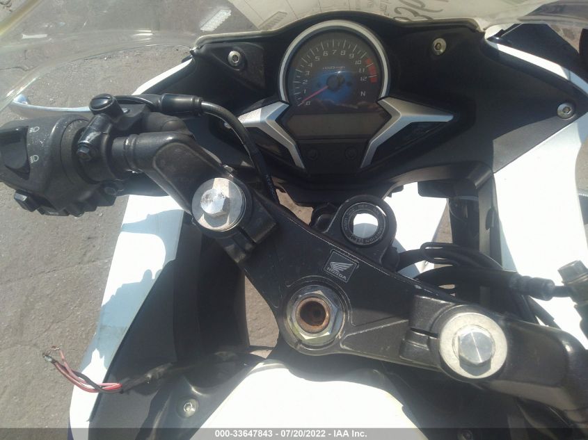 2013 HONDA CBR250 R MLHMC4101D5300635