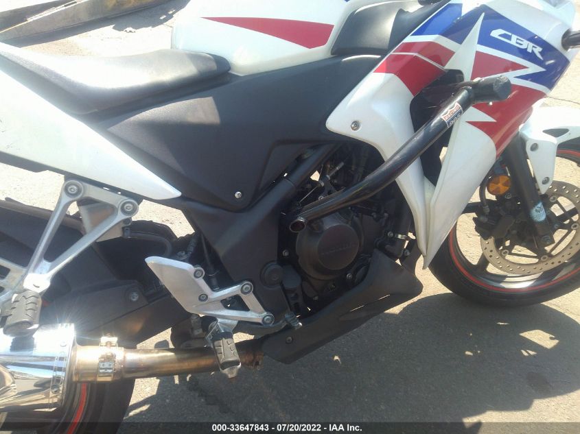 2013 HONDA CBR250 R MLHMC4101D5300635