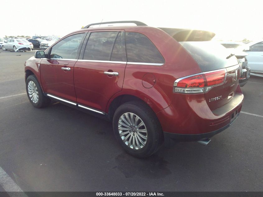 2013 LINCOLN MKX 2LMDJ6JK1DBL15945