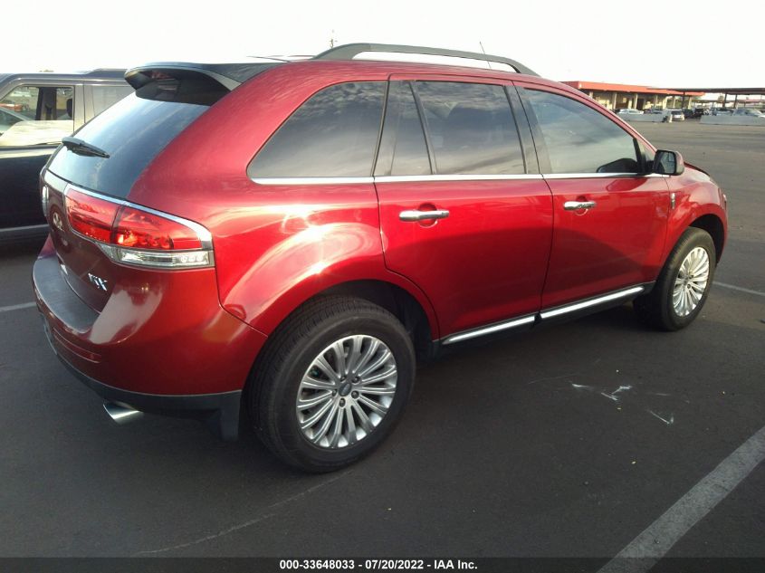 2013 LINCOLN MKX 2LMDJ6JK1DBL15945