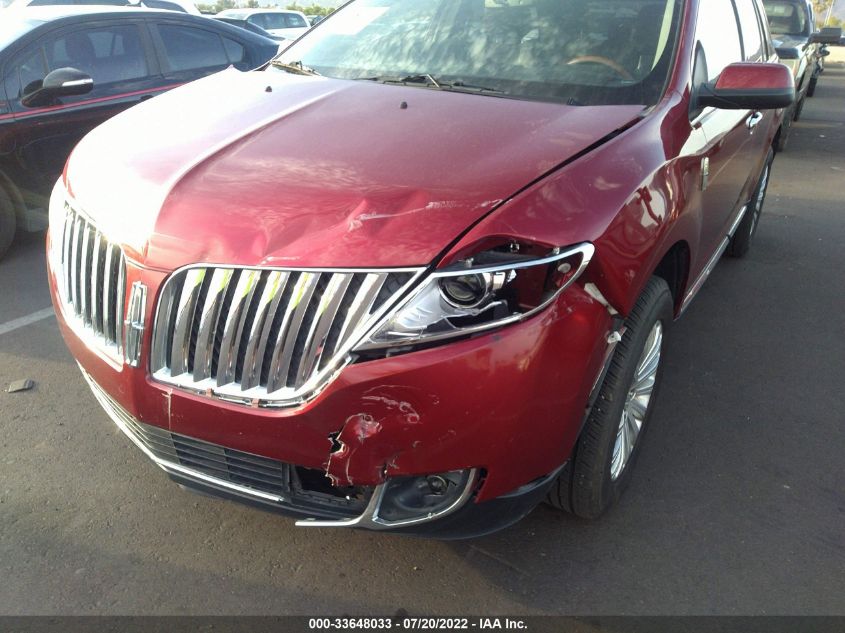 2013 LINCOLN MKX 2LMDJ6JK1DBL15945