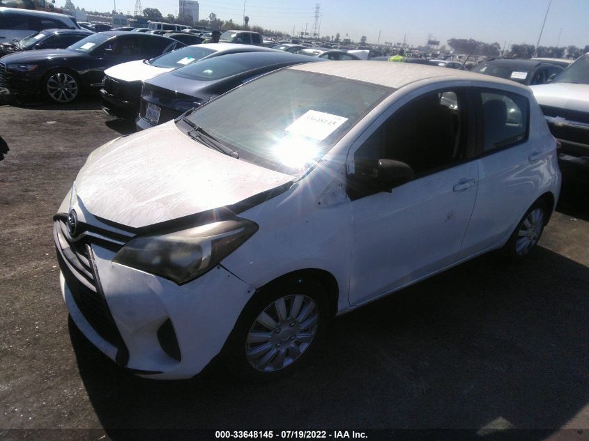 2015 TOYOTA YARIS VNKKTUD39FA047128