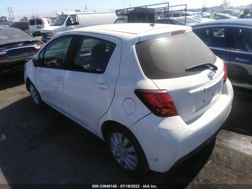 2015 TOYOTA YARIS VNKKTUD39FA047128