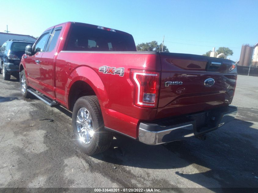 2015 FORD F150 SUPER CAB 1FTEX1EP1FFD05557