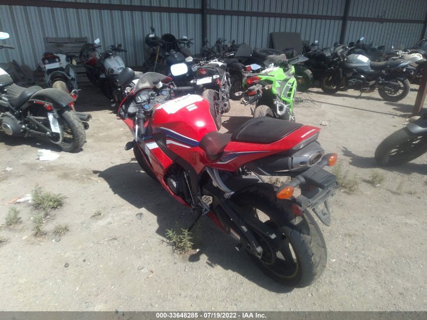 2021 HONDA CBR600 RA JH2PC40J2MK700495