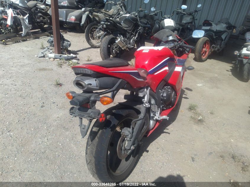 2021 HONDA CBR600 RA JH2PC40J2MK700495
