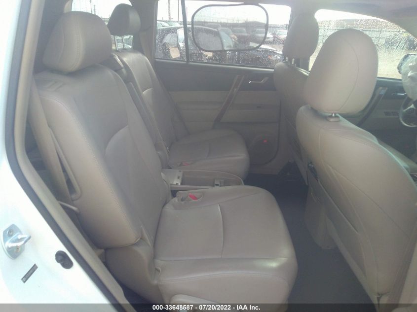 2013 TOYOTA HIGHLANDER HYBRID LIMITED JTEDC3EH8D2018244