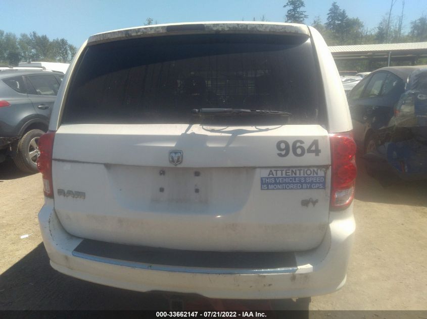 2013 RAM CARGO VAN TRADESMAN 2C4JRGAGXDR755876