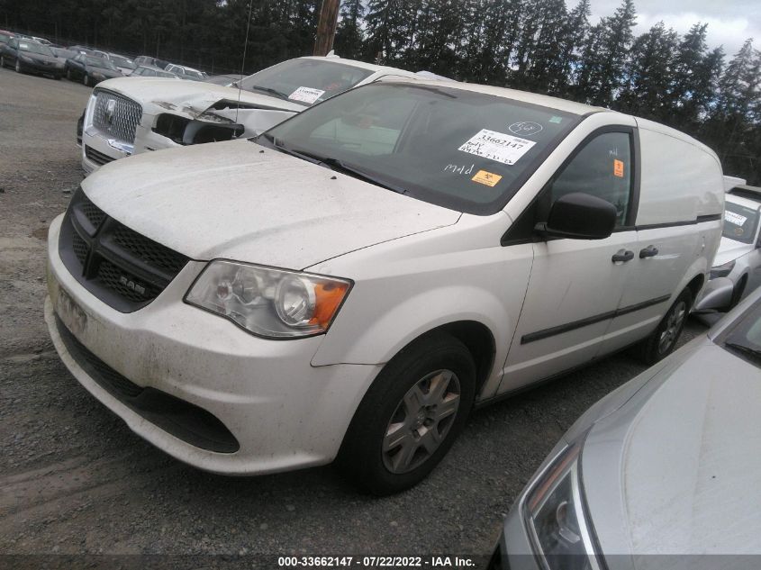2013 RAM CARGO VAN TRADESMAN 2C4JRGAGXDR755876
