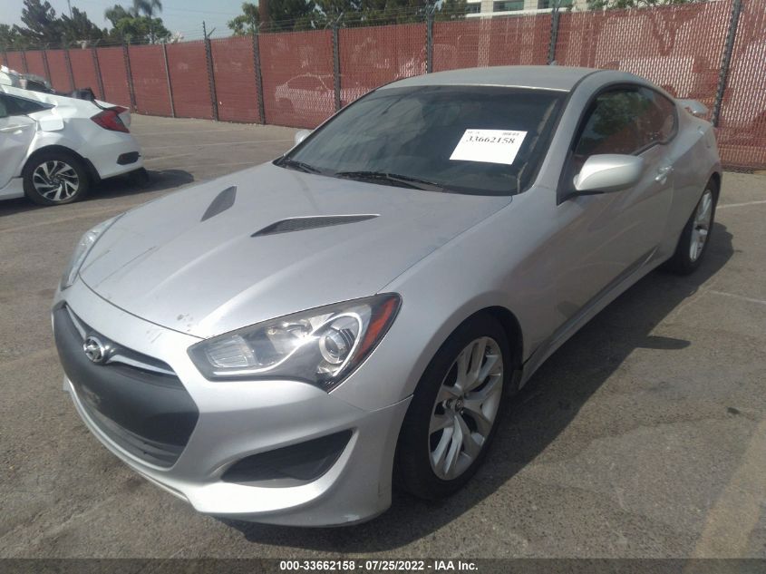 2013 HYUNDAI GENESIS COUPE 2.0T KMHHT6KD0DU082996