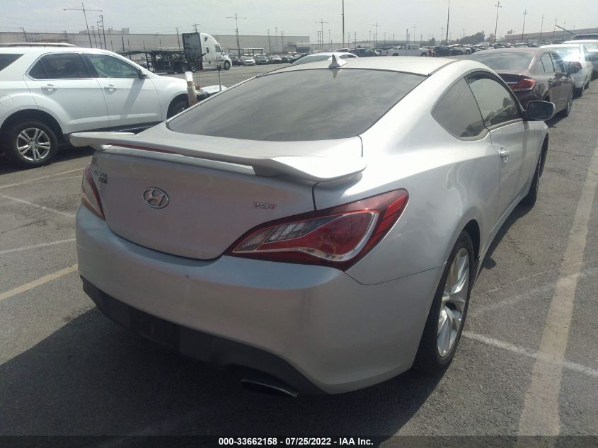 2013 HYUNDAI GENESIS COUPE 2.0T KMHHT6KD0DU082996