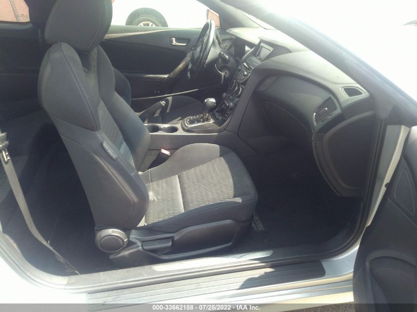 2013 HYUNDAI GENESIS COUPE 2.0T KMHHT6KD0DU082996