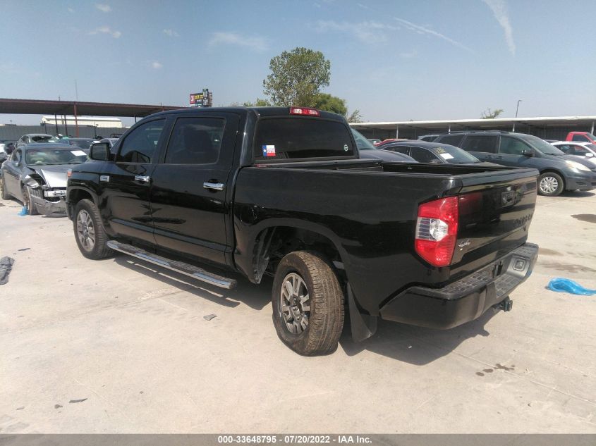 2018 TOYOTA TUNDRA CREWMAX 1794/PLATINUM 5TFAW5F15JX756304