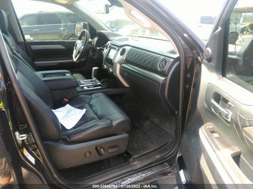 2018 TOYOTA TUNDRA CREWMAX 1794/PLATINUM 5TFAW5F15JX756304