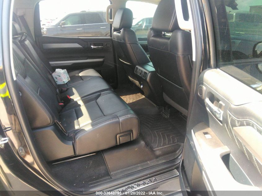 2018 TOYOTA TUNDRA CREWMAX 1794/PLATINUM 5TFAW5F15JX756304