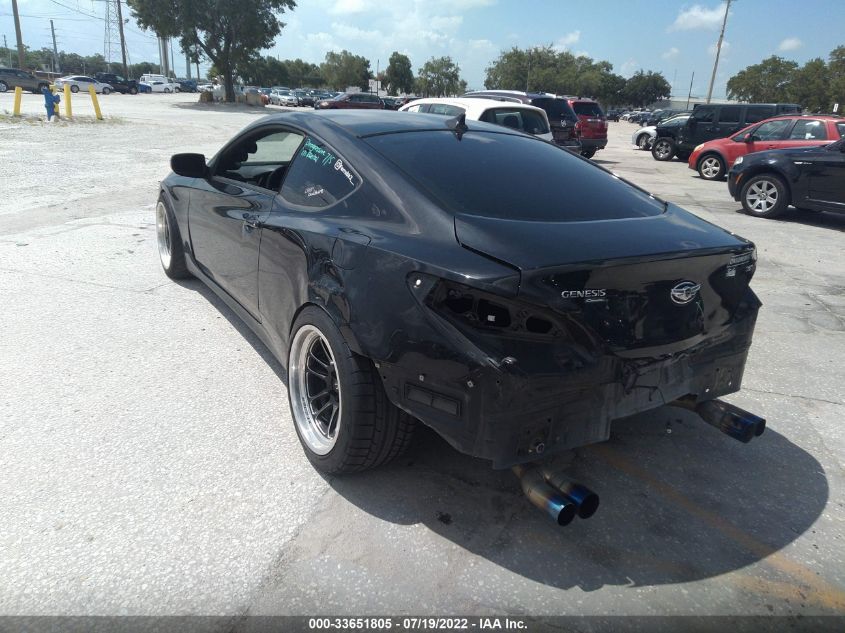 2013 HYUNDAI GENESIS COUPE 2.0T KMHHT6KD0DU102146