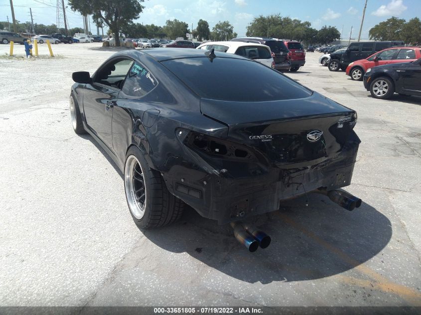 2013 HYUNDAI GENESIS COUPE 2.0T KMHHT6KD0DU102146