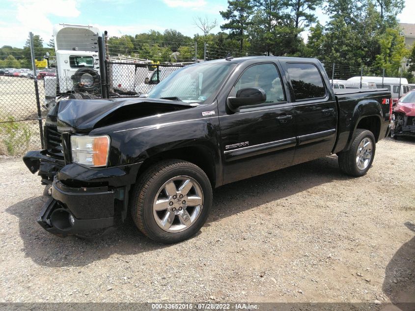2013 GMC SIERRA K1500 SLT 3GTP2WE70DG211217