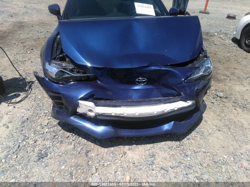 2017 TOYOTA 86 JF1ZNAA16H8705006