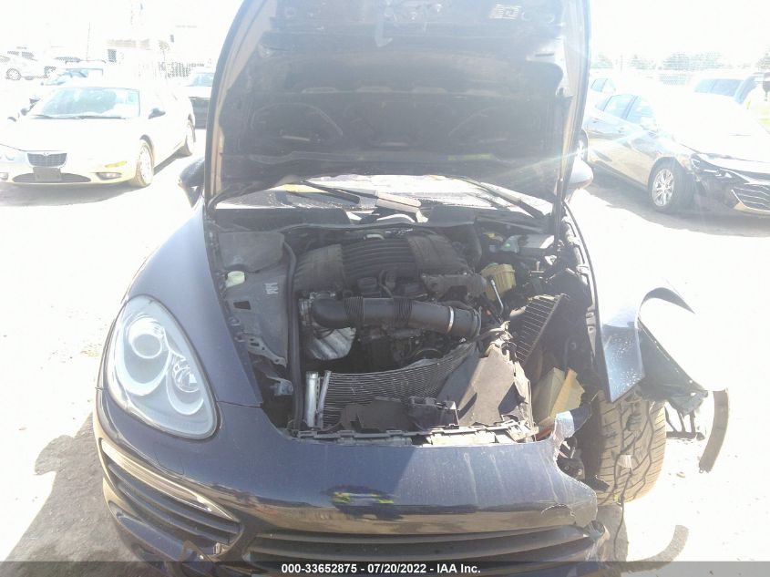 2013 PORSCHE CAYENNE WP1AA2A27DLA03025