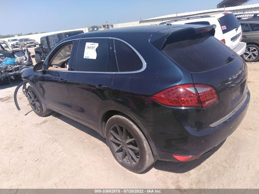 2013 PORSCHE CAYENNE WP1AA2A27DLA03025