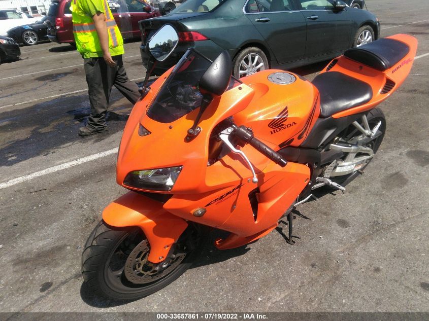 2006 HONDA CBR600 RR JH2PC37046M310402