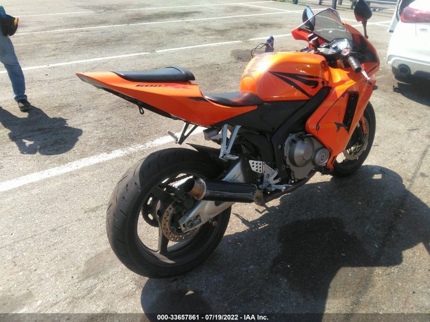 2006 HONDA CBR600 RR JH2PC37046M310402