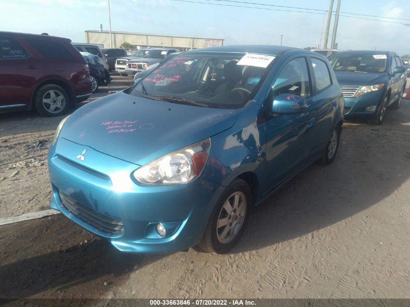 2015 MITSUBISHI MIRAGE ES/RF ML32A4HJ5FH041117